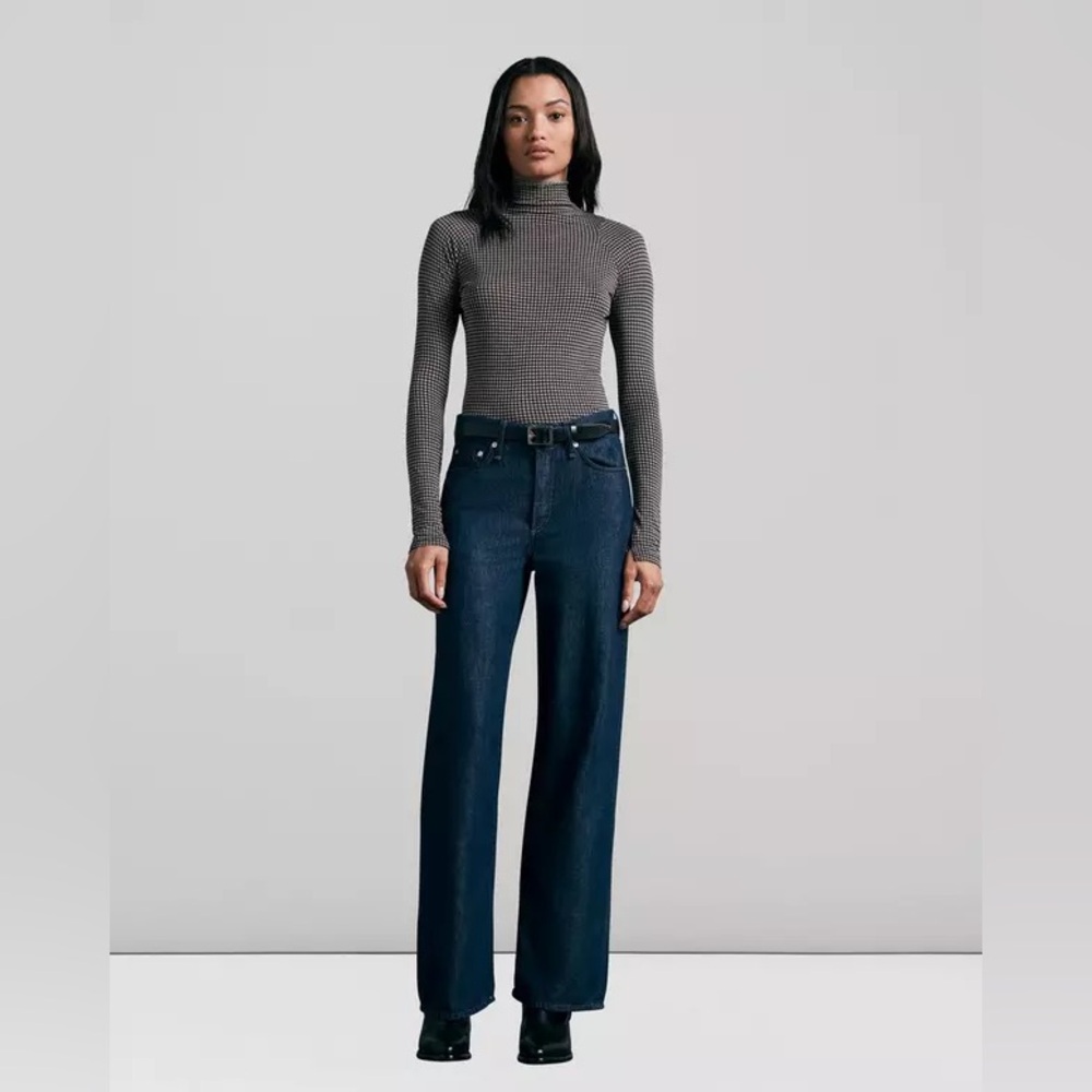 Rag & Bone Featherweight Logan Wide-Leg Jeans Size 27
